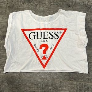 Guess cropped top